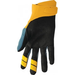 THOR Thor Agile Rival Gloves Yellow, Blue, Size XS | 3330-7219 | thor_3330-7219 | euronetbike-net