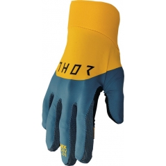 THOR Thor Agile Rival Gloves Yellow, Blue, Size XS | 3330-7219 | thor_3330-7219 | euronetbike-net