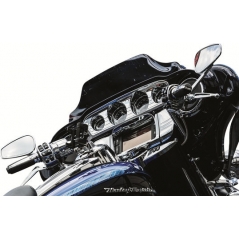 KURYAKYN KURYAKYN GAUGE TRIM TRI-LINE CHROME | 7284 | kur_7284 | euronetbike-net