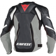Dainese wear Dainese Jacket SUPER SPEED D1 LEATHER, black/anthracite/white, Size 54 | 201533723867013 | dai_201533723-867_54 | euronetbike-net