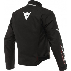 Dainese wear Dainese VELOCE D-DRY JACKET, BLACK/WHITE/LAVA-RED | 201654631A66010 | dai_201654631-A66_48 | euronetbike-net