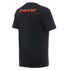 Dainese wear Dainese T-Shirt Logo Black/Fluo-Red | 201896883-628 | dai_201896883-628_M | euronetbike-net