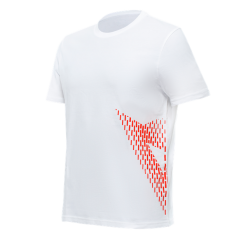 Dainese wear Dainese T-Shirt Big Logo White/Fluo-Red | 201896885-654 | dai_201896885-654_XS | euronetbike-net