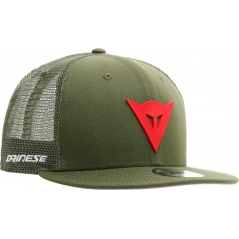 Dainese wear Dainese DAINESE 9FIFTY TRUCKER SNAPBACK CAP, GREEN/RED, Size N | 201990051L48001 | dai_201990051-L48_N | euronetbike-net