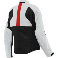 Dainese wear Dainese RISOLUTA AIR TEX LADY JACKET, GLACIER-GRAY/LAVA-RED | 20273524934F004 | dai_202735249-34F_42 | euronetbike-net