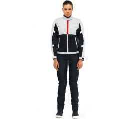 Dainese wear Dainese RISOLUTA AIR TEX LADY JACKET, GLACIER-GRAY/LAVA-RED | 20273524934F004 | dai_202735249-34F_42 | euronetbike-net