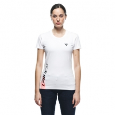 Dainese wear Dainese T-Shirt Logo Lady White/Black | 202896883-601 | dai_202896883-601_S | euronetbike-net