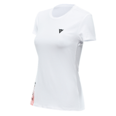 Dainese wear Dainese T-Shirt Logo Lady White/Black | 202896883-601 | dai_202896883-601_S | euronetbike-net