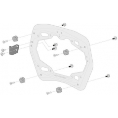 SW-Motech SW Motech TRAX ADV aluminium case system | KFT.06.799.70002/S | sw_KFT_06_799_70002S | euronetbike-net