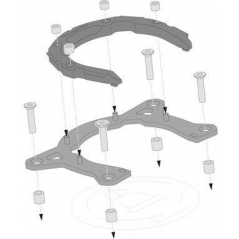 SW-Motech SW-Motech PRO Tankring. Black. Ducati Monster 696/1100. | TRT.00.787.20300/B | sw_TRT_00_787_20300B | euronetbike-net