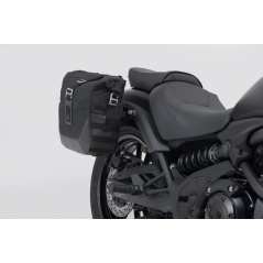 SW-Motech SW Motech Legend Gear side bag system LC Black Edition. Kawasaki Vulcan S (16-). | BC.HTA.08.855.20101 | sw_BC_HTA_08_855_20101 | euronetbike-net