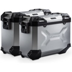 SW-Motech SW Motech TRAX ADV aluminium case system. Silver. 37/37L. Honda XL750 Transalp (22-). | KFT.01.070.70000/S | sw_KFT_01_070_70000S | euronetbike-net