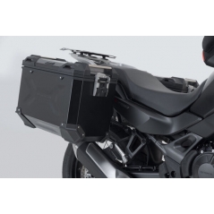SW-Motech SW Motech TRAX ADV aluminium case system. Black. 45/45L. Honda XL750 Transalp (22-). | KFT.01.070.70100/B | sw_KFT_01_070_70100B | euronetbike-net