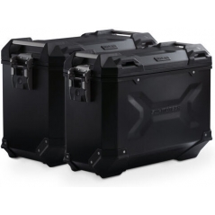 SW-Motech SW Motech TRAX ADV aluminium case system. Black. 37/45L. Voge 650 DS/X (22-). | KFT.02.049.70000/B | sw_KFT_02_049_70000B | euronetbike-net