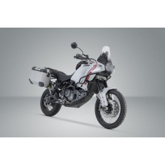 SW-Motech SW Motech TRAX ADV aluminium case system. Silver. 45/37 l. Ducati DesertX (22-). | KFT.22.995.70000/S | sw_KFT_22_995_70000S | euronetbike-net