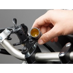 SW-Motech SW Motech Cigarette lighter adapter for DIN socket | EMA.00.107.11700 | sw_EMA_00_107_11700 | euronetbike-net