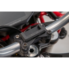 SW-Motech SW-MOTECH GPS mount for handlebar Black. Moto Guzzi V85 TT (19-). | GPS.17.646.10100/B | sw_GPS_17_646_10100B | euronetbike-net