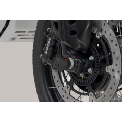 SW-Motech SW Motech Slider set for front axle. Black. Moto Guzzi V85 TT (21-). | STP.17.176.10200/B | sw_STP_17_176_10200B | euronetbike-net