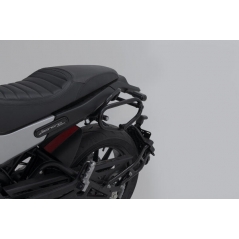 SW-Motech SW Motech SLC left side carrier. Benelli Leoncino 500 (17-) / 500 Trail (18-). | HTA.19.056.10000 | sw_HTA_19_056_10000 | euronetbike-net