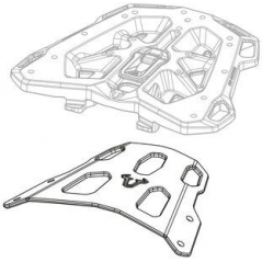 SW-Motech SW Motech STREET-RACK. Black. Honda CL500 (22-). | GPT.01.086.16000/B | sw_GPT_01_086_16000B | euronetbike-net