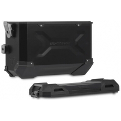 SW-Motech SW Motech TRAX ADV aluminium case system. Black. 37/45L. Voge 650 DS/X (22-). | KFT.02.049.70000/B | sw_KFT_02_049_70000B | euronetbike-net