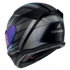 Shark Helmets Shark Full Face Helmet D-Skwal 3 Sizler Mat Black Anthracite Blue | HE0923EKAB | sh_HE0923EKABXXL | euronetbike-net