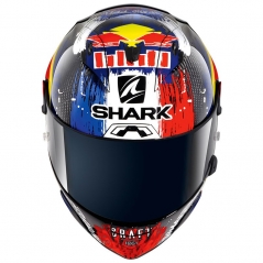 Shark Helmets Shark Full Face Helmet Race-R Pro GP 06 Replica Zarco Chakra Carbon Violet Blue | HE0411EDVB | sh_HE0411EDVBXS | euronetbike-net