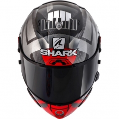 Shark Helmets Shark Full Face Helmet Race-R Pro GP 06 Replica Zarco Winter Test Carbon Chrom Red | HE0480EDUR | sh_HE0480EDURXS | euronetbike-net