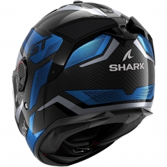 Shark Helmets Shark Full Face Helmet Spartan GT Pro Ritmo Carbon Carbon Blue Chrom | HE1355EDBU | sh_HE1355EDBUXXL | euronetbike-net