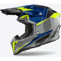 Airoh Airoh OFF-ROAD Helmet AVIATOR 3 PUSH, BLUE GLOSS | AV3P18 / AI43A1399DPUC | airoh_AV3P18_XXL | euronetbike-net