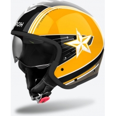 Airoh Airoh JET Helmet J 110 COMMAND, YELLOW GLOSS | J1C31 / AI55A13J11CYC | airoh_J1C31_XXL | euronetbike-net