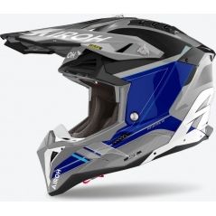 Airoh Airoh OFF-ROAD Helmet AVIATOR 3 SABER, BLUE GLOSS | AV3SA18 / AI43A1399DSSC | airoh_AV3SA18_XXL | euronetbike-net