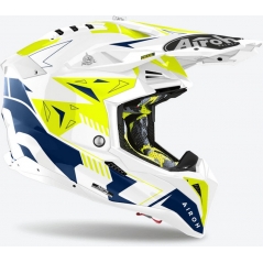 Airoh Airoh OFF-ROAD Helmet AVIATOR 3 SPIN, YELLOW/BLUE GLOSS | AV3SP18 / AI43A1399DSYC | airoh_AV3SP18_XXL | euronetbike-net