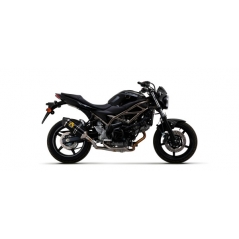 Arrow ARROW SUZUKI SV 650 '16 HOMOLOGATED ALUMINIUM DARK RACE-TECH SILENCER WITH CARBON END CAP FOR ARROW LINK PIPE | 71846AKN | arr_71846AKN | euronetbike-net