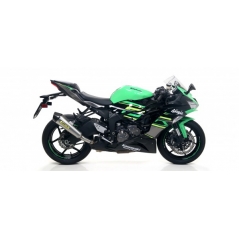 Arrow ARROW KAWASAKI ZX-6R 636'19 HOMOLOGATED X-KONE NICHROM SILENCER WITH CARBON END CAP AND WELDED LINK PIPE | 71898XKI | arr_71898XKI | euronetbike-net