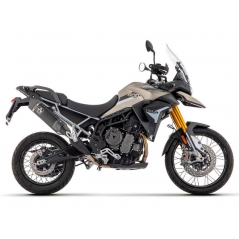 Arrow Arrow Veloce Omologated Slip-On Dark Aluminium With Carbon Fibre Cover | 72504VAN | arr_72504VAN | euronetbike-net