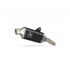 Arrow Arrow Indy-Race Omologated Slip-On Dark Aluminium Steel End Cap | 72642AON | arr_72642AON | euronetbike-net