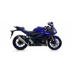 Arrow ARROW YAMAHA YZF R3 COMPETITION FULL TITANIUM FULL SYSTEM WITH THUNDER SILENCER WITH DB KILLER AND CARBON END CAP | 71181CKZ | arr_71181CKZ | euronetbike-net