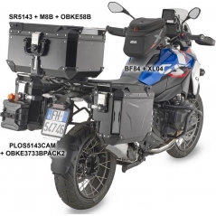 GIVI Parts GIVI Side case carrier for monokey CAM side case with lateral offset right - BMW R1300GS (24) | PLOS5143CAM | givi_PLOS5143CAM | euronetbike-net