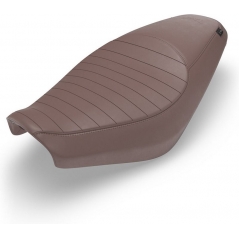 Royal Enfield ROYAL ENFIELD Brown Pleated Seat Covers | re_KXA00133 | euronetbike-net