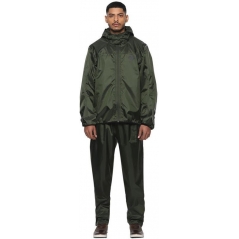 Genuine Apparel ROYAL ENFIELD Monsoon Rain Suit-Olive | re_RLCRSM000001 | euronetbike-net