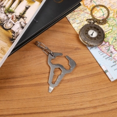 Royal Enfield ROYAL ENFIELD Bottle Opener Multi-Tool Keychain - Brushed Steel | re_RLCKCS220063 | euronetbike-net