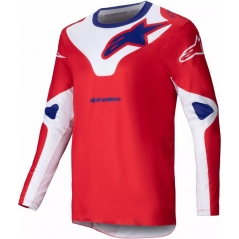 Alpinestars Alpinestars Racer Veil Jersey, Red, White | 3760425-3012 | alp_3760425-3012-2X | euronetbike-net