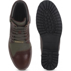 Genuine Apparel ROYAL ENFIELD Military Vibe Boots - Mid Olive | re_RLCSOA220244 | euronetbike-net