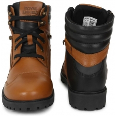 Genuine Apparel ROYAL ENFIELD Royal Enfield Marshall Boot - Tan | re_RLCSOA220289 | euronetbike-net