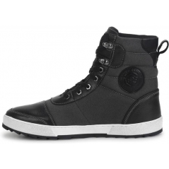 Genuine Apparel ROYAL ENFIELD Royal Enfield Sturdy Leather Boots - Grey | re_RLCSOA220364 | euronetbike-net