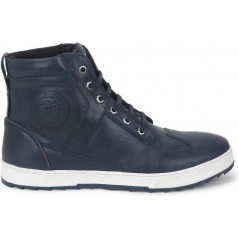 Genuine Apparel ROYAL ENFIELD Royal Enfield Ascendere Boots - Navy | re_RLCSOA220313 | euronetbike-net
