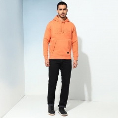 Genuine Apparel ROYAL ENFIELD Rider'S Edge Hoodie - Peach | re_RLASSA230776 | euronetbike-net