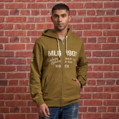 Genuine Apparel ROYAL ENFIELD Royal Enfield Wd / Co Hoodie - Olive Branch | re_RLASSA222024 | euronetbike-net