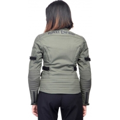 Genuine Apparel ROYAL ENFIELD Nubra Women 4 Season Riding Jacket-Olive | re_RRGJKLW00025 | euronetbike-net